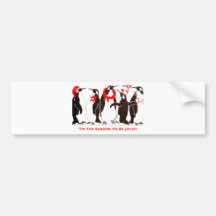 Tis the Season CHRISTMAS HOLIDAY Bumper Stickers