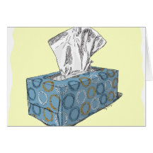 Tissue Box Greeting Card