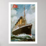 Titanic at Sea posters