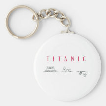 Titanic Keychains