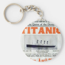 Titanic Queen Of The Ocean Poster Key Chains