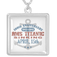 Titanic Sinking 100 Year Anniversary Jewelry