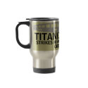 TITANIC STRIKES HINDENBURG - GOES BLIMP mugs