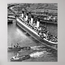Titanic's Sea Trials Poster