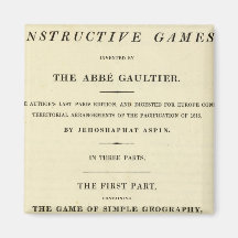 Title Page Complete course of geography Refrigerator Magnet