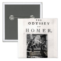 Title page for 'The Odyssey' by Homer Pins