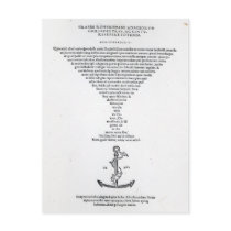 Title page of the Adages of Erasmus Postcard