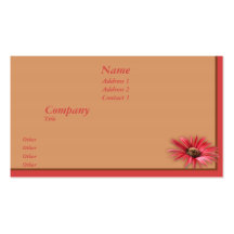 Titled Daisy Business Cards