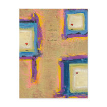 Titled:  Seeing Love - fun unique artist designed