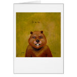 Titled: Slightly Deranged Beaver PERSONALIZED