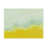 Titled:  Where We Meet - modern landscape art postcards