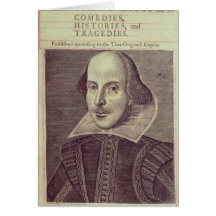 Titlepage of 'Mr. William Shakespeares Card