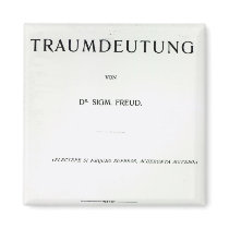 Titlepage to Die Traumdeutung by Sigmund Freud Magnet