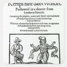 Titlepage to William Kemp's Stickers