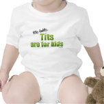 Tits Are for Kids Rompers