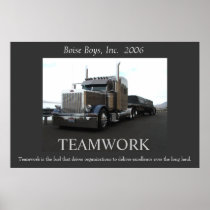 tivational Peterbilt Print