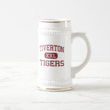 Tiverton - Tigers - High - Tiverton Rhode Island Coffee Mug