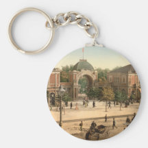Tivoli Park Entrance Copenhagen Keychain
