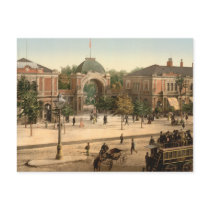 Tivoli Park Entrance Copenhagen Postcard