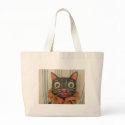 Tizzy the Cat Tote bags