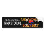 TKD Black BElt Bumper Stickers
