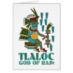 Tlaloc Greeting Cards