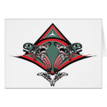 Tlingit Killer Whale & Eagle Card