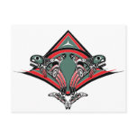 Tlingit Killer Whale & Eagle postcards