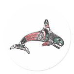 Tlingit Killer Whale & Eagle stickers