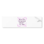 TN_World's Greatest SIL Bumper Sticker bumper stickers