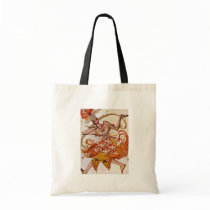 To Ballettfigurine: Firebird By Bakst Léon (Best Q Canvas Bag