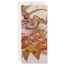 To Ballettfigurine: Firebird By Bakst Léon (Best Q Personalized Rack Card