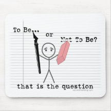 To Be or Not To Be Mousemats