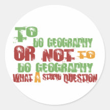 To Do Geography Stickers