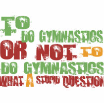 To Do Gymnastics Photo Cutouts