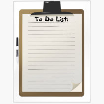 To Do List Dry Erase Board dry erase boards