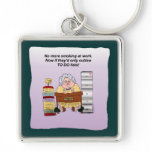 To Do Lists Office Funny Humourous Maw Keychain