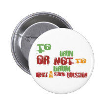 To Drum Pinback Button