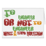 To Engineer cards