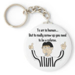 To Err is Human Keychain