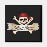 To Err is Human, To Arr is Pirate Magnet