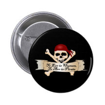 To Err is Human, To Arr is Pirate Pin