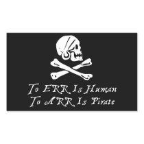To Err Is Human To Arr Is Pirate