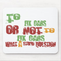 To Fix Cars Mouse Mat