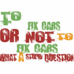 To Fix Cars photo sculptures