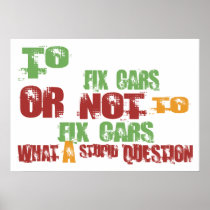 To Fix Cars Poster