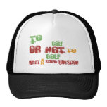 To Golf Mesh Hats