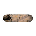 to hell we ride skateboard deck