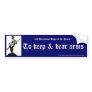 To keep & bear arms bumper stickers