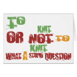 To Knit cards